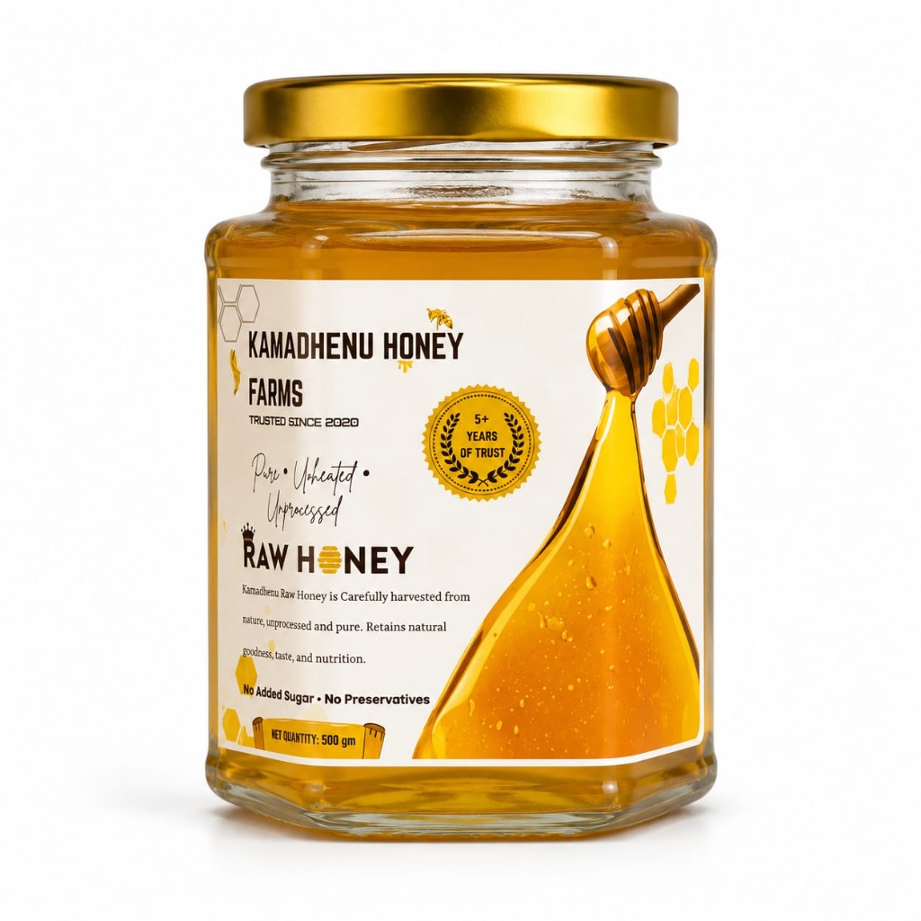 Raw Farm Honey Bottle